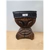 Image 1 : FUNKY WOOD CARVED STOOL