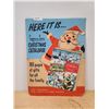 Image 1 : 1950'S SIMPSON'S SEARS CHRISTMAS CATALOGUE CARDBOARD STORE DISPLAY