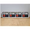 Image 2 : VINTAGE STAR WEEKLY MAGAZINE METAL SIGN, DOUBLE SIDED