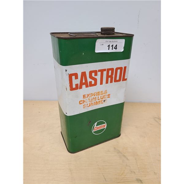 VINTAGE CASTROL OIL 1 GALLON CAN