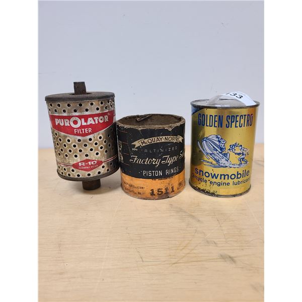 THREE VINTAGE OIL & GAS COLLECTIBLES