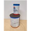 Image 2 : TWO VINTAGE HOME OIL ATF QUART & 1GALLON ANTI-FREEZE CAN