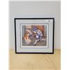 Image 1 : FRAMED PRINT "GAME PLAN" SIGNED JOHN NEWBY