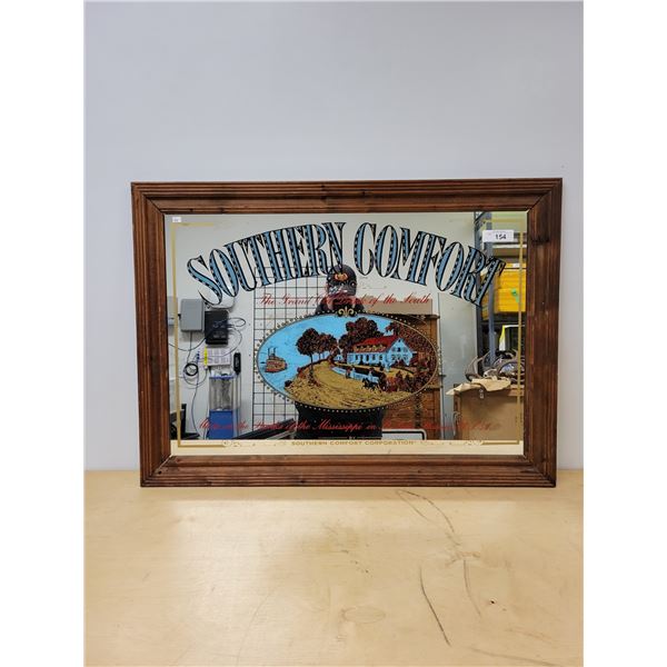 LARGE SOUTHERN COMFORT BAR MIRROR