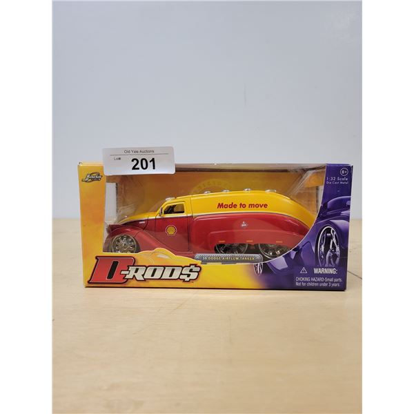 1939 SHELL DODGE AIRFLOW TANKER DIE CAST