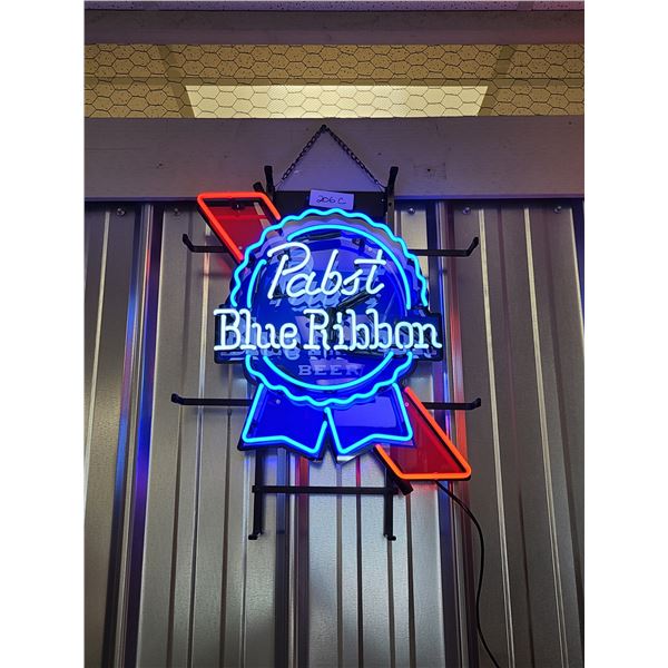 NEW PABST BLUE RIBBON BEER NEON SIGN, NO SHIPPING