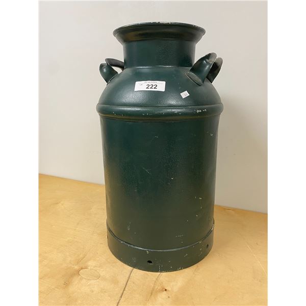 LARGE VINTAGE METAL MILK CAN