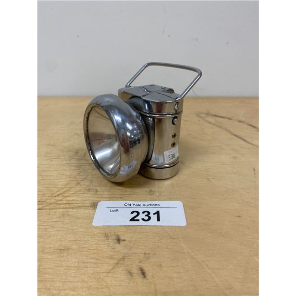 VINTAGE KEYSTONE MINER LAMP