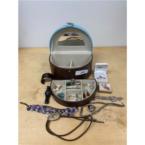 JEWELRY BOX W/CONTENTS
