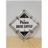 Image 1 : VINTAGE CHANGEABLE TRUCK WARNING SIGN