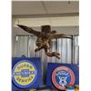 Image 1 : VINTAGE HAWK SPREAD WING TAXIDERMY WALL MOUNT