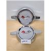 Image 1 : PAIR CORVETTE WHEEL CENTRE PIECES