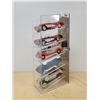 Image 1 : FIVE DIE CAST CARS IN DISPLAY CASE