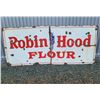 Image 1 : 1950'S PORCELAIN ROBIN HOOD FLOUR SIGN