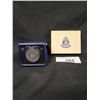Image 1 : 1871-1971 BRITISH COLUMBIA $1 PROOF COIN IN DISPLAY CASE