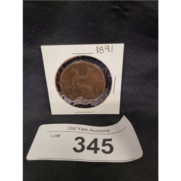 1891 GREAT BRITAN LARGE PENNY