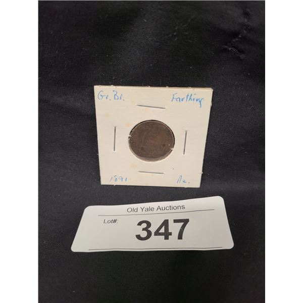 1891 GREAT BRITAIN FARTHING