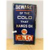 Image 1 : VINTAGE CBQ DOMINION TABLETS CARDBOARD ADVERTISEMENT