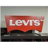 Image 1 : LEVI'S DOUBLE-SIDED WOOD STORE SIGN