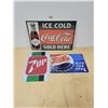 Image 1 : THREE METAL SIGNS