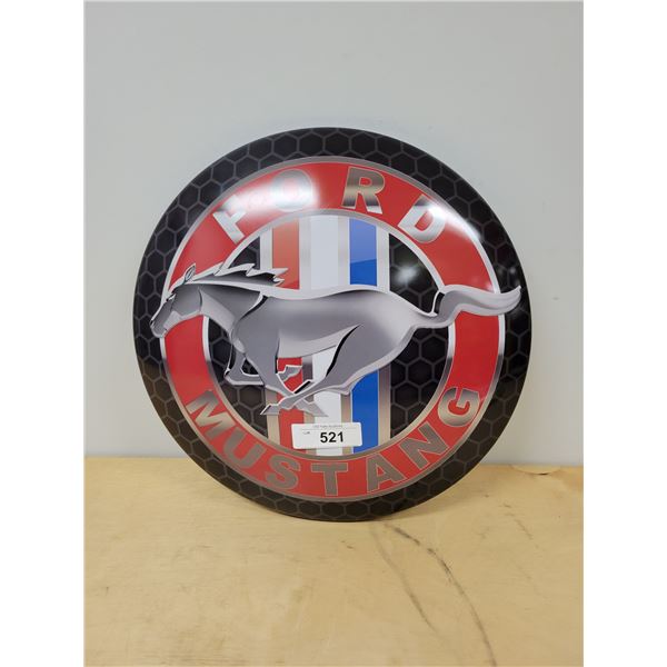 FORD MUSTANG CONVEX SIGN