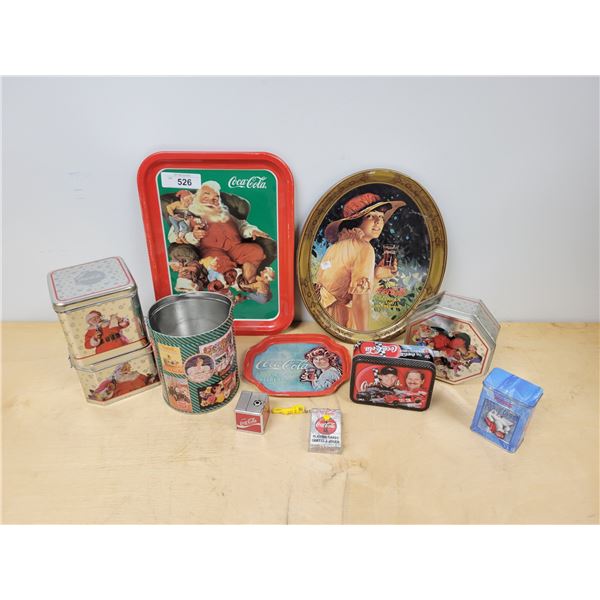 LOT OF 10 COCA COLA COLLECTIBLES