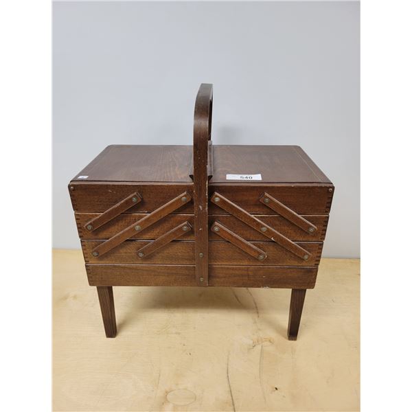 VINTAGE SEWING STAND, NO SHIPPING