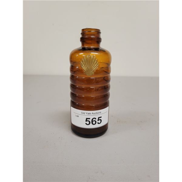 1940'S SHELL SHELLTOX GLASS BOTTLE