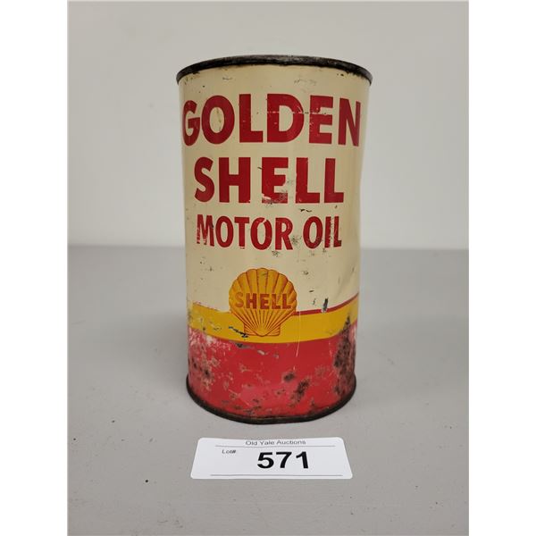 GOLDEN SHELL MOTOR OIL QUART