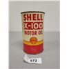 Image 1 : SHELL X-100 MOTOR OIL QUART
