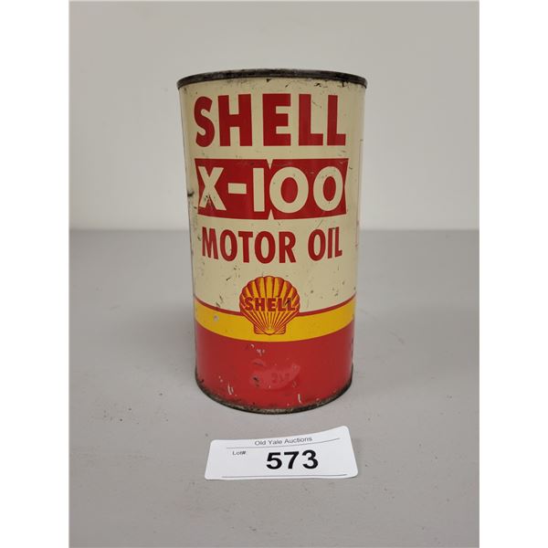 SHELL X-100 MOTOR OIL QUART
