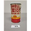 Image 2 : SHELL X-100 MOTOR OIL QUART