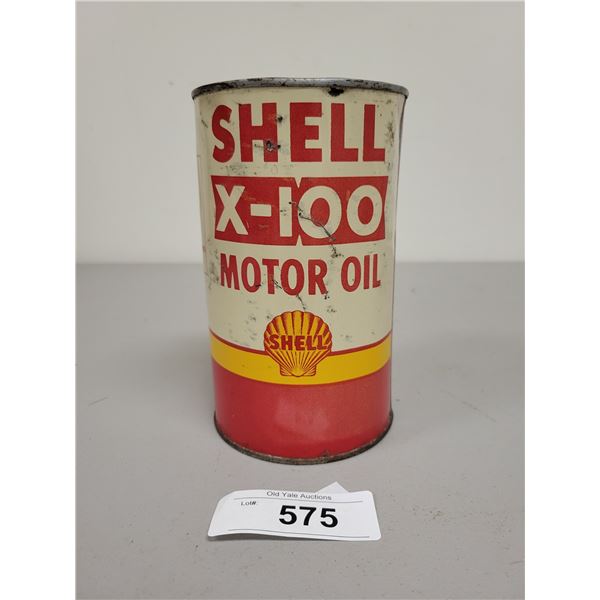 SHELL X-100 MOTOR OIL QUART