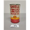 Image 1 : SHELL X-100 MOTOR OIL QUART