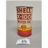 Image 2 : SHELL X-100 MOTOR OIL QUART