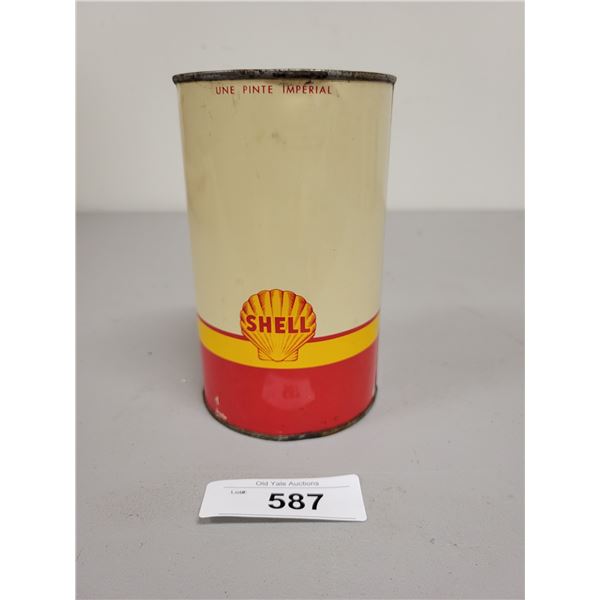 VINTAGE AERO SHELL OIL QUART