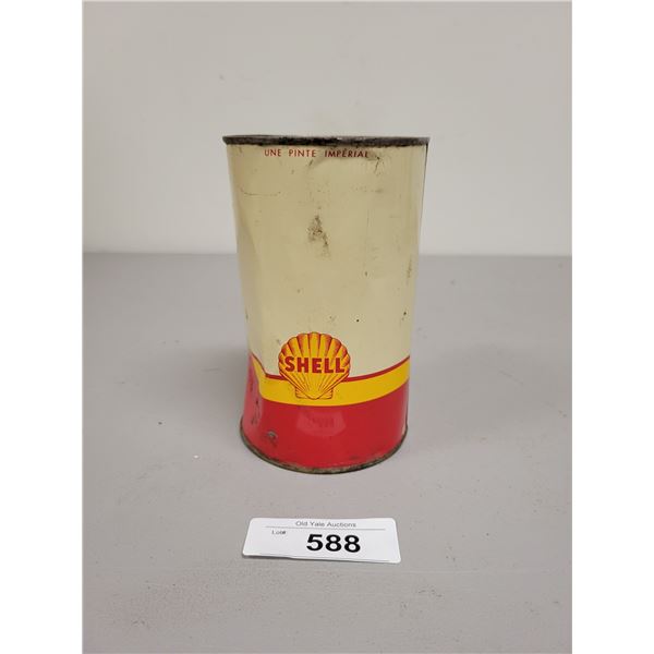 VINTAGE AERO SHELL OIL QUART