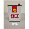 Image 1 : SHELL X-100 MULTIGRADE SQUARE 2QUART CAN