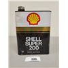 Image 1 : SHELL SUPER 200 MOTOR OIL 2 QUART CAN
