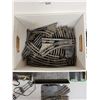 Image 2 : BOX LOT ASSORTED TRAIN TRACKS, & ACCESSORIES