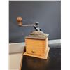 Image 1 : VINTAGE CAST IRON & WOOD COFFEE GRINDER