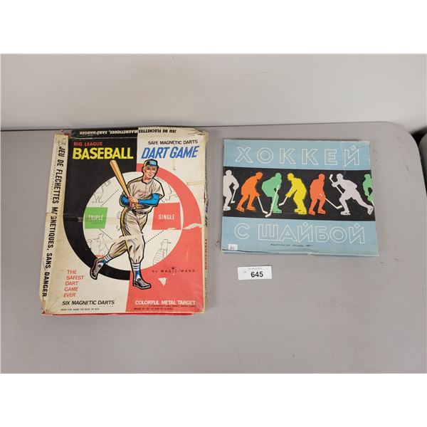 TWO VINTAGE GAMES