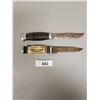 Image 2 : TWO VINTAGE HUNTING KNIVES