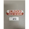 Image 1 : UNION 76 GASOLINE METAL TAG