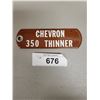 Image 1 : CHEVRON PORCELAIN TAG