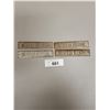 Image 1 : RICHFIELD KEROSENE & DIESEL METAL TAGS