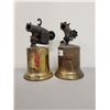 Image 2 : TWO ANTIQUE BRASS BLOW TORCHES