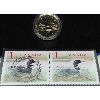Image 1 : THE LOON STAMP & LOONIE COIN COMMEMORATIVE COLLECTION SET
