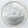 Image 1 : 1937 CANADA SILVER ONE DOLLAR COIN