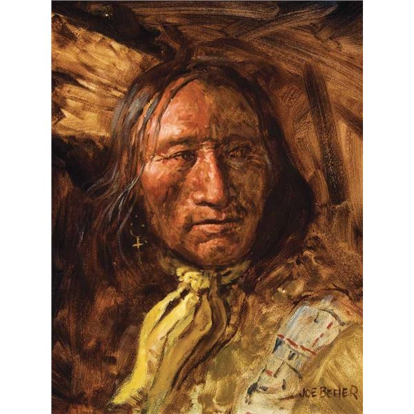 Joe Beeler-Kills Enemy Cool; Brule Sioux